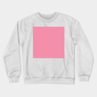 Solid watermelon Light Pink Monochrome Minimal Design Crewneck Sweatshirt